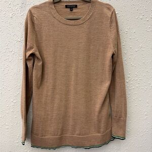 Banana Republic Tan Crew Neck Sweater